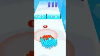 Funrace3d😁 #gameplay #gaming #androidgames #Bridgerace3d #3d #games