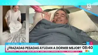 Dr. Ugarte ¿Frazadas pesadas ayudan a dormir mejor? | Tu Día | Canal 13