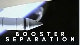 Rare SRB Camera Footage: STS-129 Booster Separation and Parachute Descent | Atlantis Launch