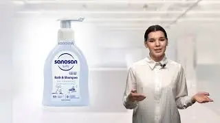 Средство для купания малышей и шампунь Sanosan baby 200 мл