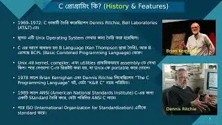 C Programming Tutorial Introduction | History, Features Part 1