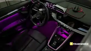 Audi A3 S3 Ambient Light Installation & Dynamic Effect Demo #audio