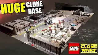 My MASSIVE LEGO Star Wars Clone Wars Fort Anaxes Moc I Never Finished!