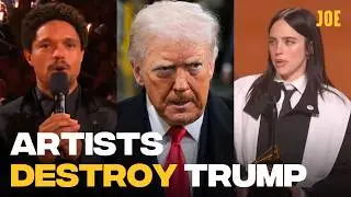 Артисты разгромили Дональда Трампа и иммиграционную службу на церемонии вручения премии &laquo;Грэмми&raquo;.