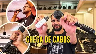 TRANSFORME QUALQUER MICROFONE EM MIC SEM FIO COM MAIS QUALIDADE
