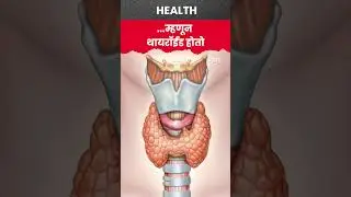 #shorts : Health News : जाणून घ्या कशामुळे होतो थायरॉईड.....
