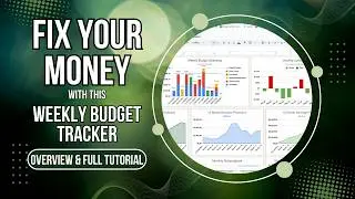 🚀 Ultimate Weekly Budget Tracker in Google Sheets🚀