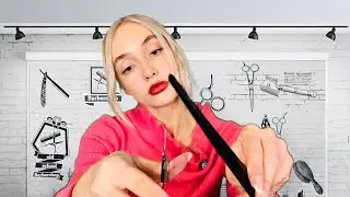 { ASMR } MENS HAIRCUT Roleplay