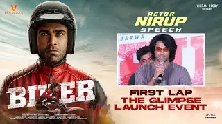 Nirup Speech | Biker First Lap - The Glimpse Launch Event | Sharwanand | Dr Rajashekar |Malvika Nair