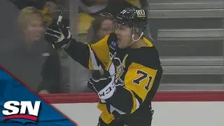 Penguins' Malkin Converts Rakell's Cross-Ice Feed For 20th Goal Of The Season
