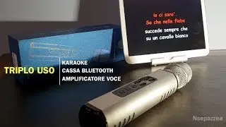Microfono KARAOKE Bluetooth - NEXGADGET K6
