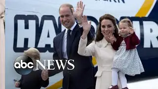 Prince William and Princess Kate embark on royal tour with Prince George and Princess Charlotte