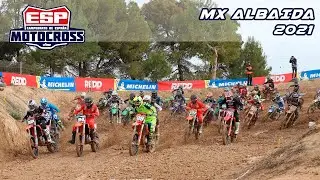 Campeonato de España de Motocross 2021. Albaida. Carreas completas