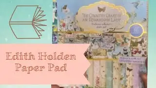 Edith Holden PAPER PAD at Joanns The Country Diary…Review
