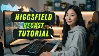 Higgsfield Recast Tutorial: Replace Characters, Voices & Backgrounds in One Click! (Wan Animate)