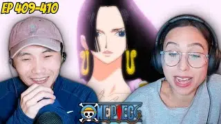 BOA HANCOCK MAKES ME ANGRY 😾 | One Piece Episodes 409-410 REACTION