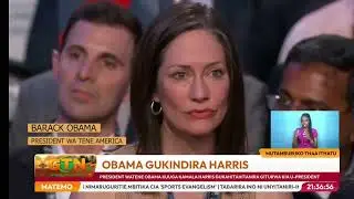 Former President Obama Endorses Kamala Harris in Keynote Speech, Highlights Vision for Unity.