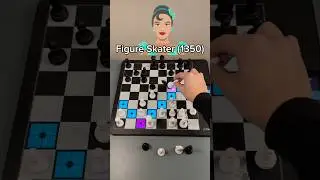 Фигурист с рейтингом 1350 + ChessUp 2
