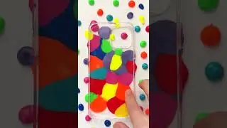 Colored Phone Case #satisfying #arting #art #creative