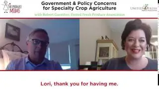 Government and Policy Concerns for Specialty Crop Agriculture