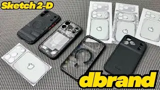 DBRAND CASE UPDATES & NEW SKETCH 2D SKINS! iPhone 17 PRO