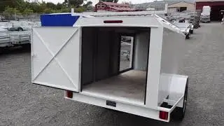 Briford 8x4 1000kg Single Axle  Shuttle Trailer
