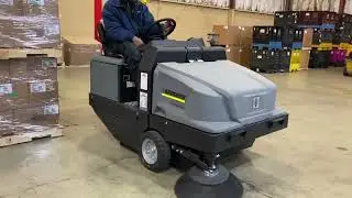 The Karcher KM 130/300 R LPG Industrial Sweeper