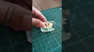 Desastre &Eacute;pico: Ervilha do Plants vs. Zombies em Resina Ep&oacute;xi - #biscuit #resinaepoxi #diy