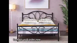 Beds Designs Ideas 💡| Brothers steel work #steeldesign #steelart#furniture