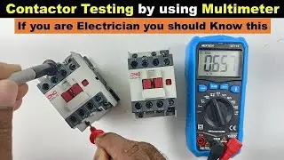 magnetic contactor check Karne ka tarika.How to check magnetic contractor.