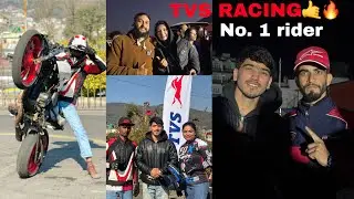 TVS Racing ARE GP Bike Stunt🤙🔥no. Rider in nepal🫂@Nuwakotey-Rider @rajkumarkarki46 