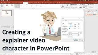Creating a Explainer Video Character Animation in PowerPoint