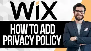 How to Add a Privacy Policy on Wix
