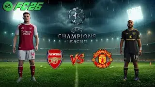 FC 26 - ARSENAL VS MAN. UNITED | CHAMPIONS LEAGUE | FULL MATCH GAMEPLAY [4K]