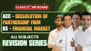 MP Board Class 12th | All Subject LIVE Revision Series Day - 18 |  Concept Booster |  PACE |