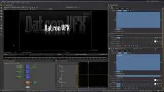 Text anim doodle in Natron