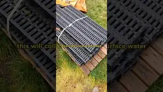 What are Aco Drains⁉️🤔 #construction #property #extension #permitteddevelopment #drain #builder