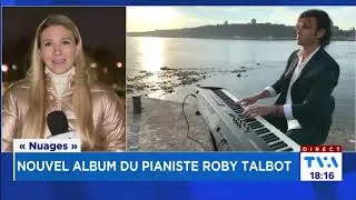 Couverture M&eacute;dia TVA Qu&eacute;bec pour l'album NUAGES