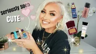 FULL FACE OF SAMPLE SIZE MAKEUP..... Cuteeeee