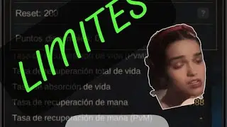 Límites de stats(atributos extras) MEGAMU en Español.