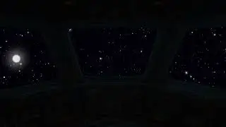 Cosmic White Noise Bliss | Spaceship Ambience for Relaxation and Stress Relief