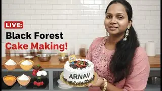 Black Forest Cake Recipe: Baking a Customer's Order LIVE!