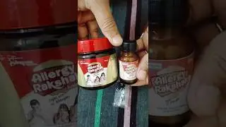 Allergy Rakshak Avaleha and Ghee Unboxing review ll