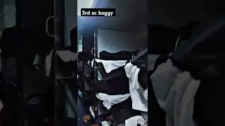 Seemanchal express 3rd ac boggy.    #train #humnakabhi #seemanchalexpressnewsnetwork