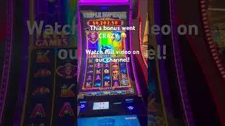 This bonus just wouldn&rsquo;t STOP 😱🎰Full video ➜ GamblinGigi & PopPopLuck