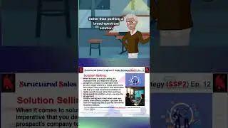 Structured Sales Program 2 Sales Strategy (SSP 2) Episode 12 In English