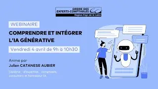 Webinaire – Comprendre et intégrer l’IA générative