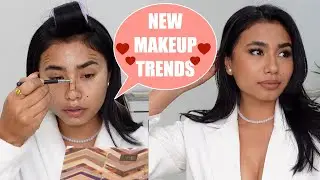 Testing New Makeup  Trends For Valentines day 2023