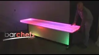 Light up LED Beer Pong Table