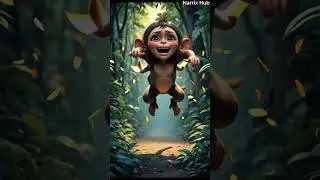 Safe in Mother&rsquo;s Arms  ❤️   Baby Monkey Emotional | Narrix Hub #shorts #video #viral